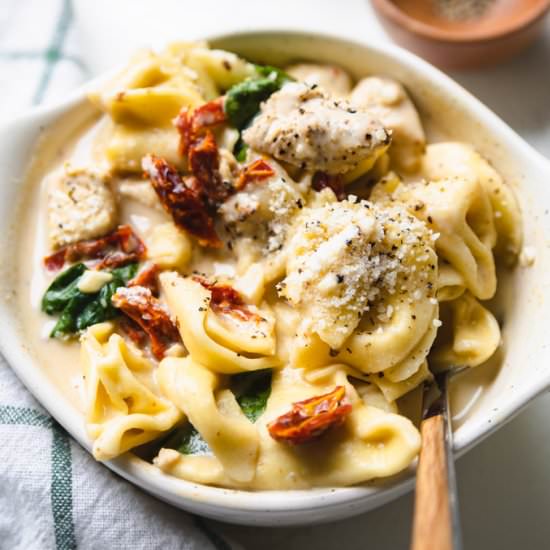 Chicken Tortellini Soup