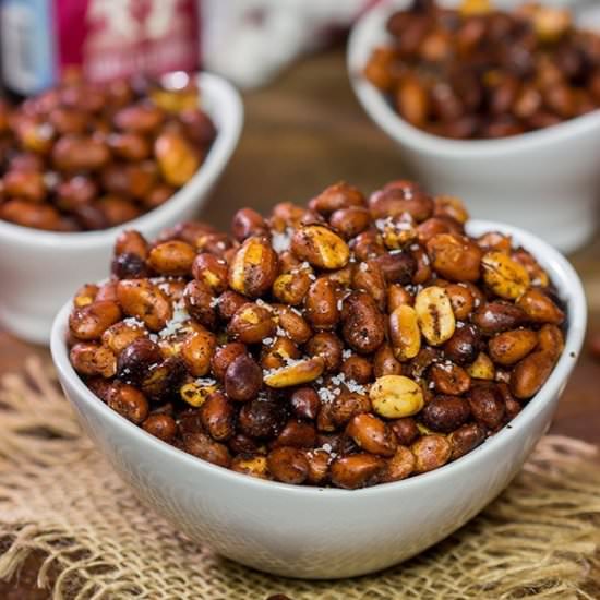 Hickory Smoked Peanuts