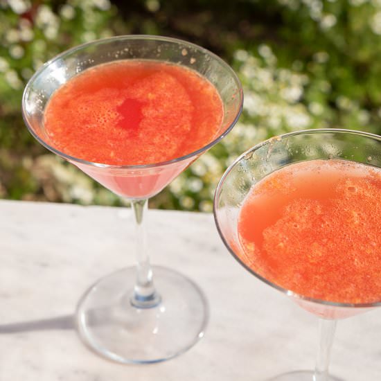 Red Orange Blossom Cocktail
