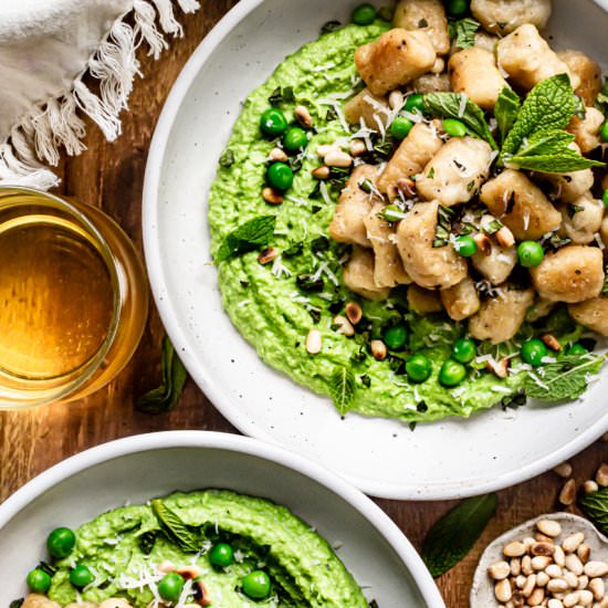 Crispy Cauliflower Gnocchi