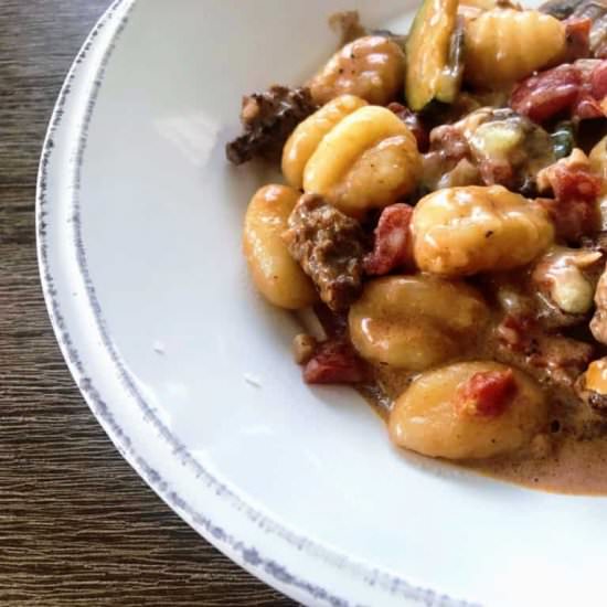 Italian Sausage and Gnocchi