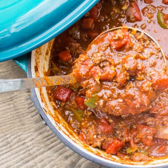 Low Carb Keto Chili