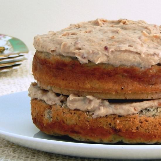 Sugar-free fruit-sweetened cake!