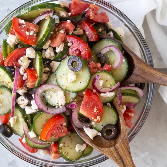 greek cucumber salad