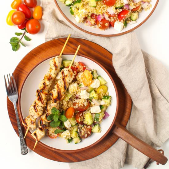 Mediterranean Bulgur Salad