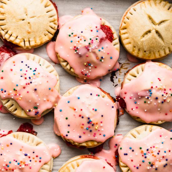 Strawberry Rhubarb Pop Tarts