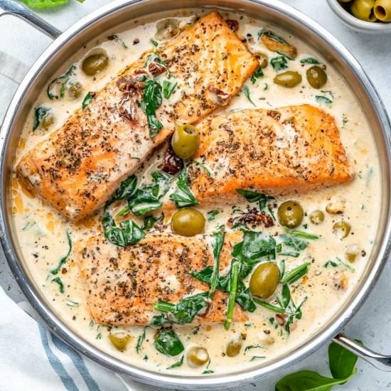 CREAMY TUSCAN SALMON