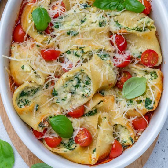 SPINACH AND RICOTTA STUFFED PASTA