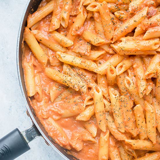 Penne alla Vodka with Bacon