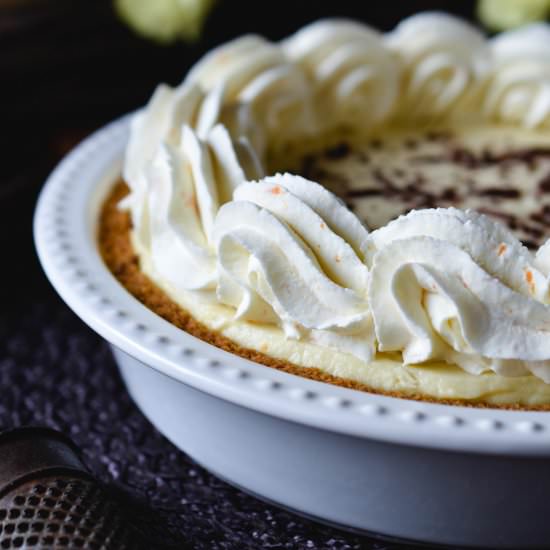 Orange Chocolate Cream Pie