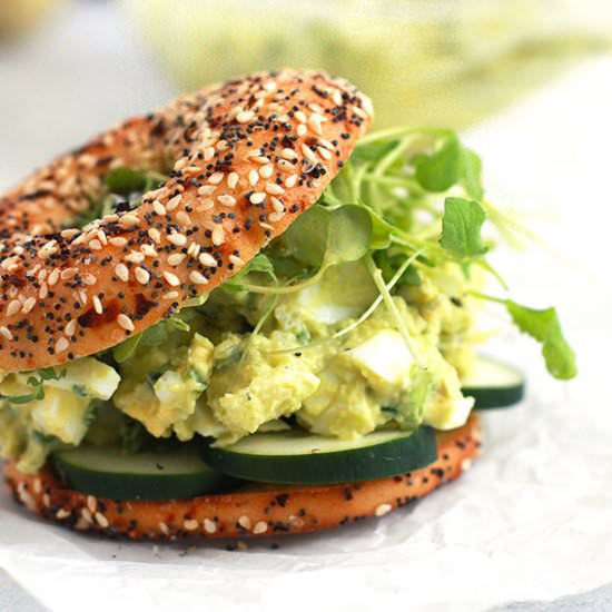 Gut-Healthy Avocado Egg Salad