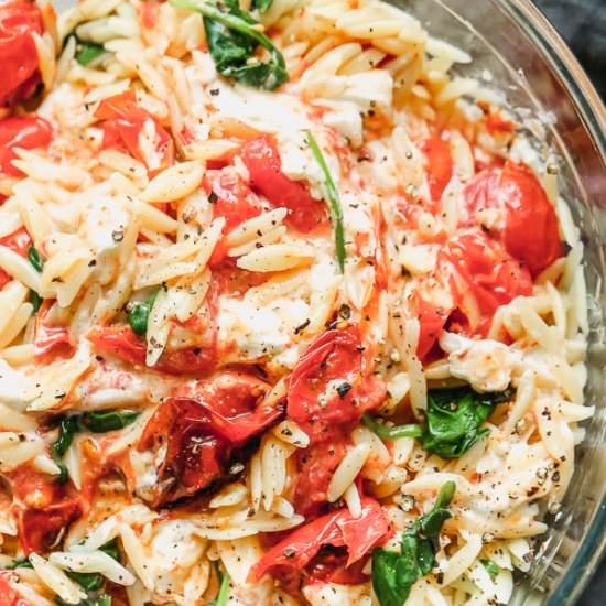 Lemon Orzo Salad