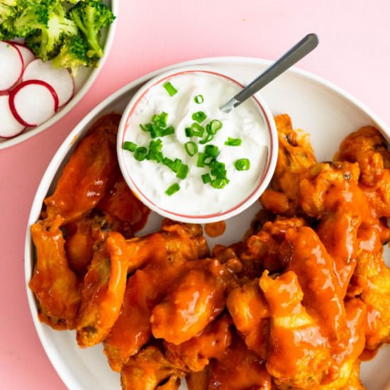 Air Fryer Hot Wings