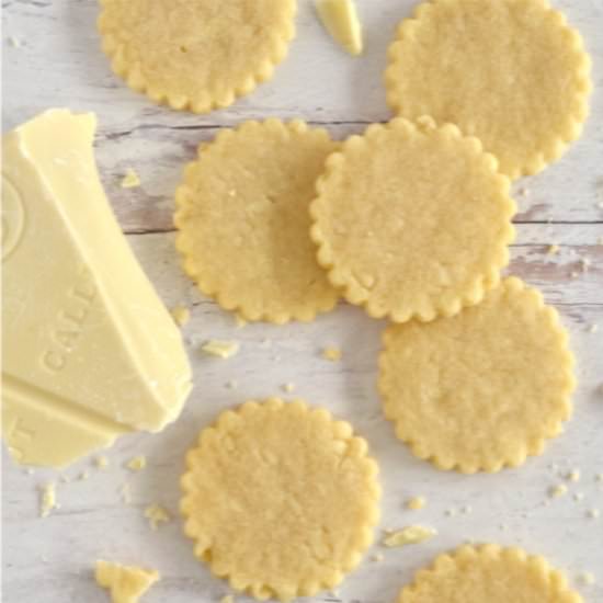 white chocolate sugar cookies