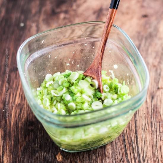 Green Onion & Ginger Salsa