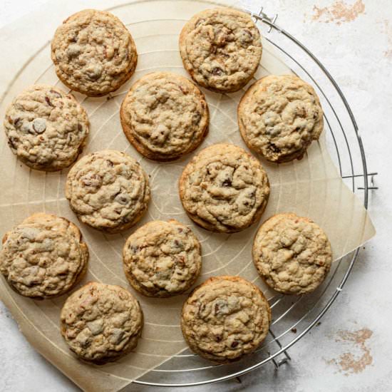 Coffee Pecan Cookies