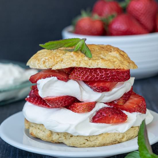 Gluten-Free Strawberry Shortcakes
