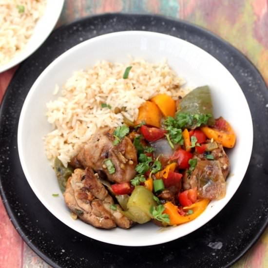 Chinese Chicken with Black Beans