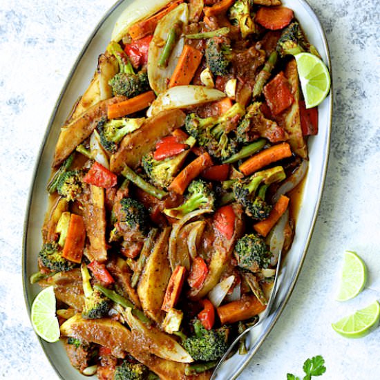 Curried Roast Vegetables