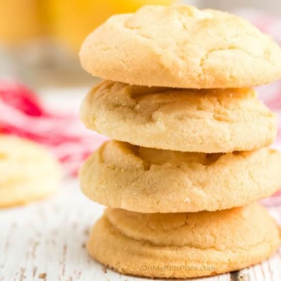 Soft And Chewy Lemon Cookies
