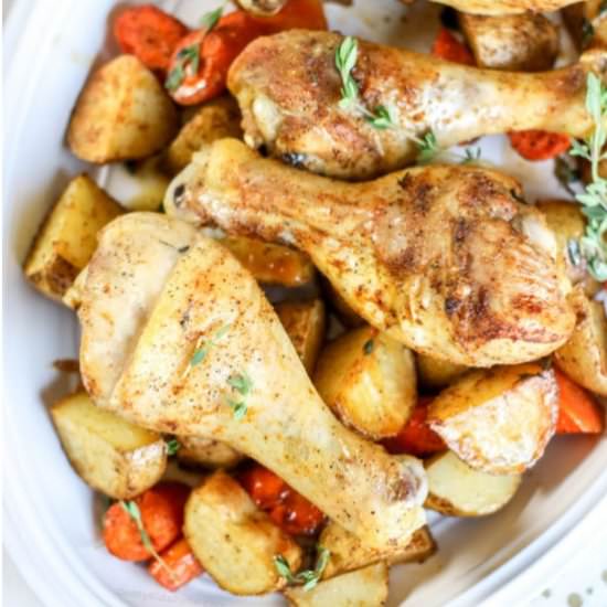 Easy Oven Baked Chicken Drumsticks