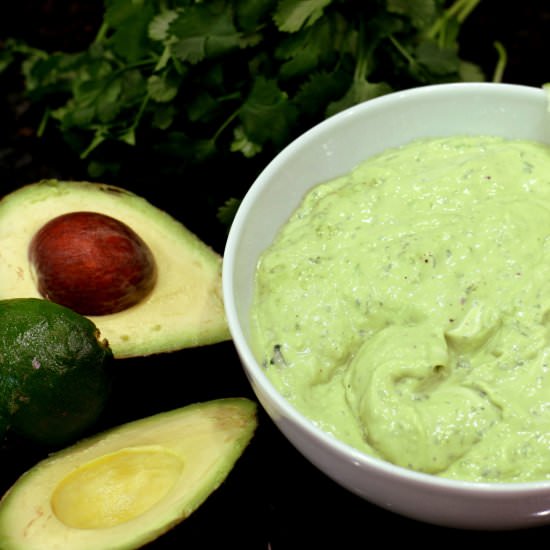 Fresh Avocado Cream with Lime