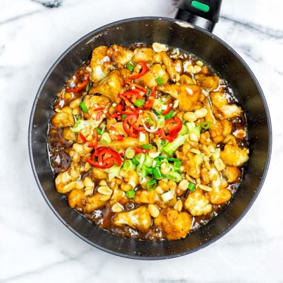 Kung Pao Cauliflower