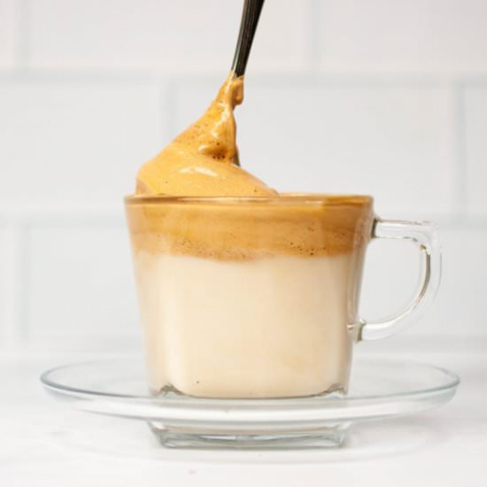 Hot Dalgona Coffee