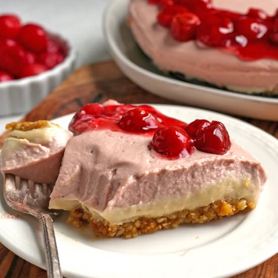 Paleo Vegan Cherry Cheesecake