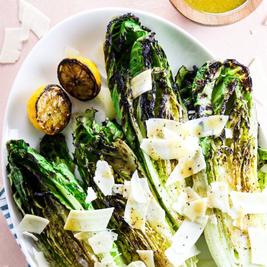 Grilled Caesar Salad