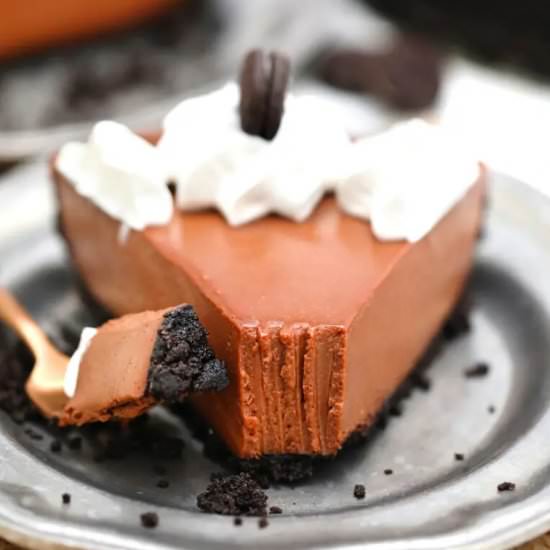 No Bake Nutella Cheesecake