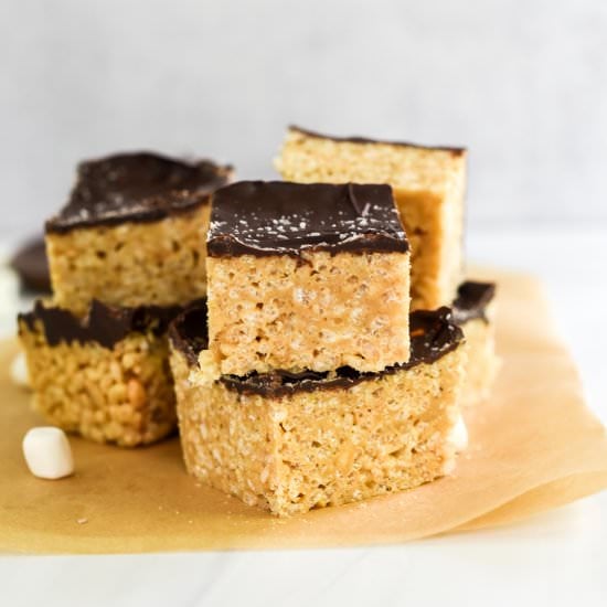 Tahini Browned Butter Rice Krispies
