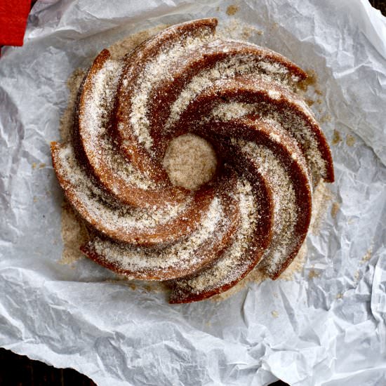 Churro Bundt Cake