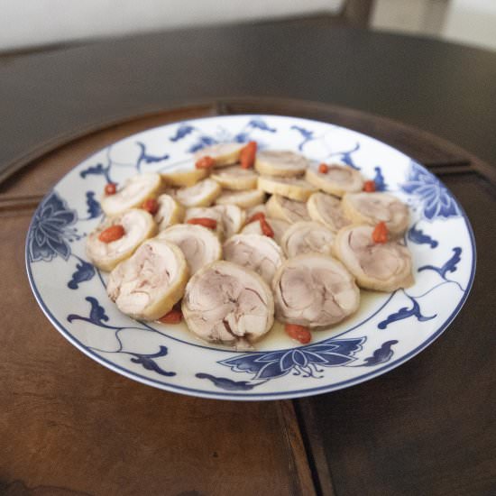 Chinese Shaoxing Drunken Chicken