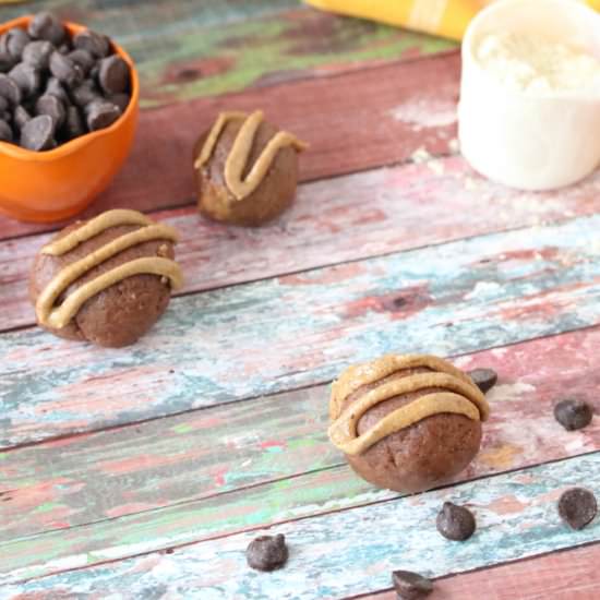 No-Bake Chocolate Protein Balls