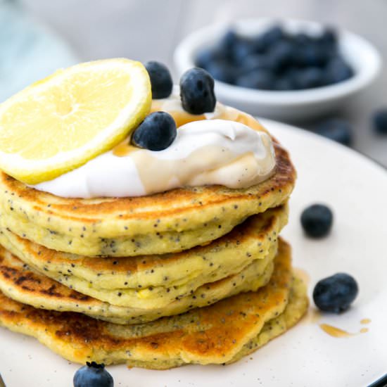 Lemon Poppyseed Pancakes