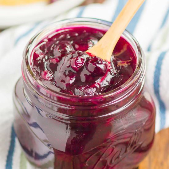 Easy Blueberry Sauce