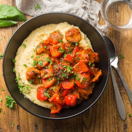 Vegan Sausage & Pepper Ragù