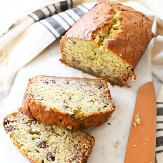 Zucchini Banana Bread