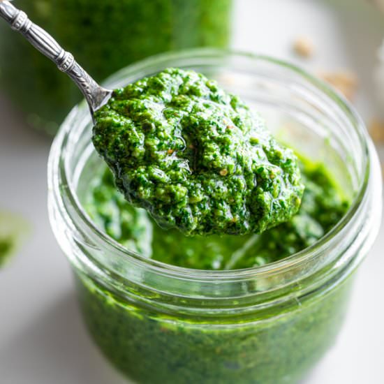 Basil Spinach Pesto