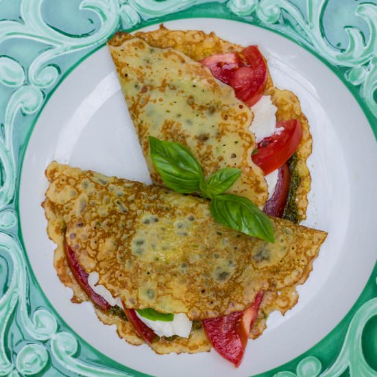 Caprese Crepes