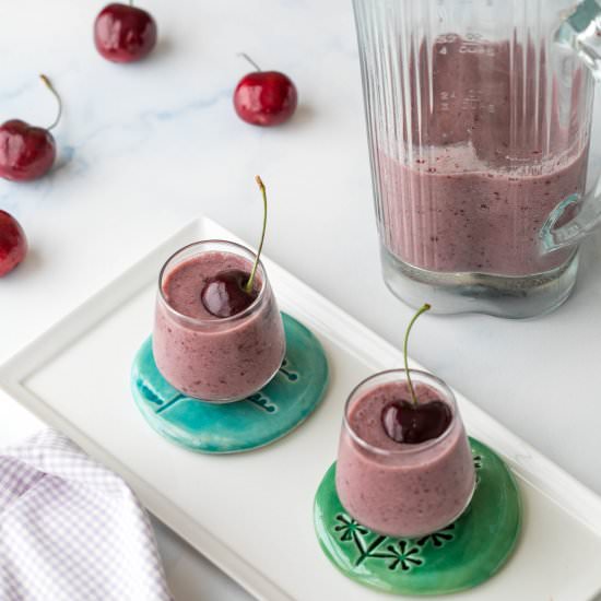 Cherry Chia Seed Smoothie