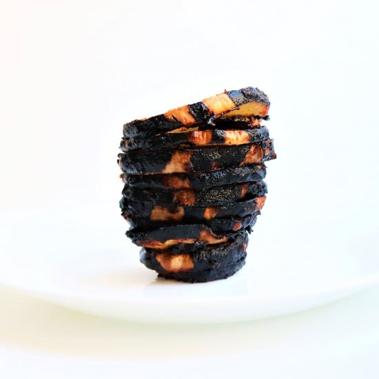 Miso Roasted Black Radishes