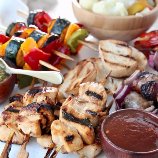 Grilled Charcuterie Board