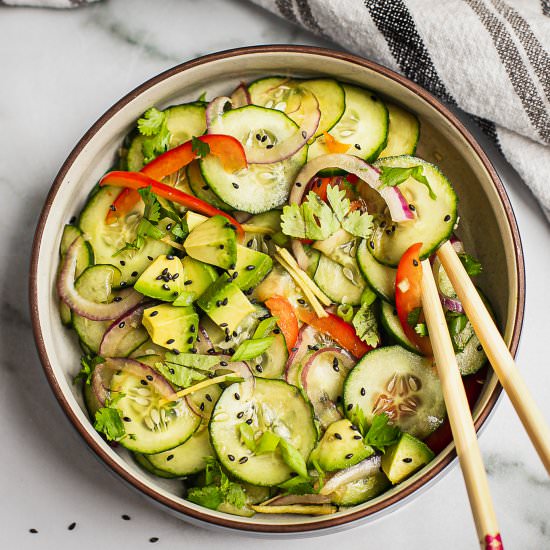 Asian Cucumber Salad