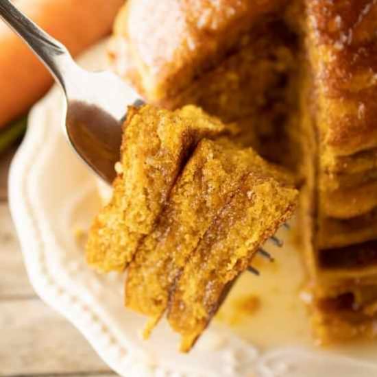 Carrot Cake Pancakes