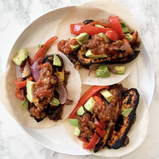 Grilled Sweet Potato Fajitas