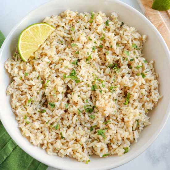 Cilantro Lime Rice