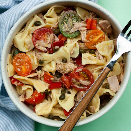 Lemon Tuna Pasta Salad