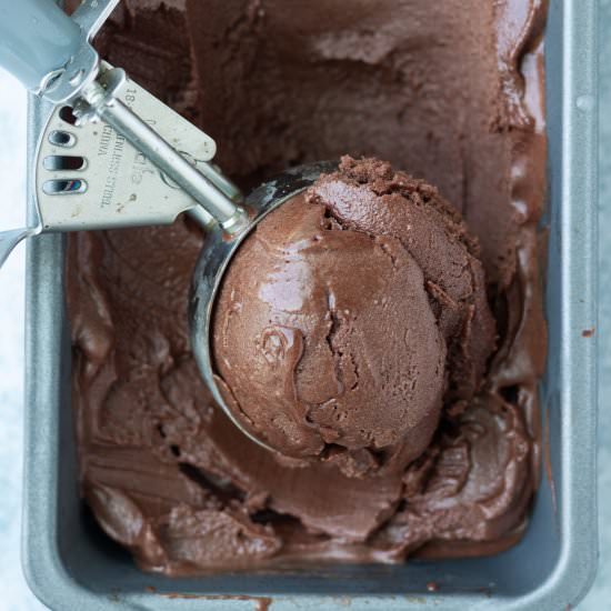 Vegan Chocolate Banana Ice Cream